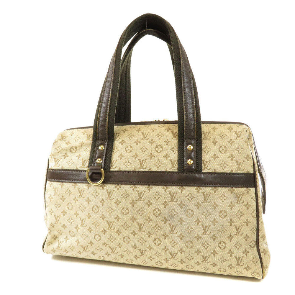 Louis Vuitton Josephine Monogram Handbag Canvas Brown